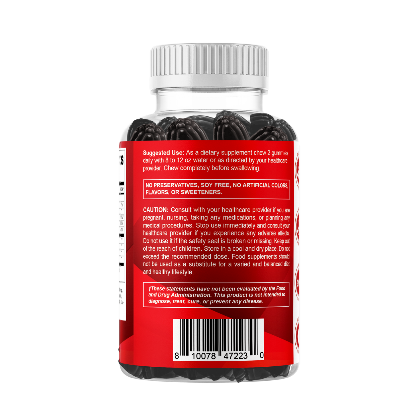Glucosamine Chondroitin MSM & Vitamin E 60 Gummies