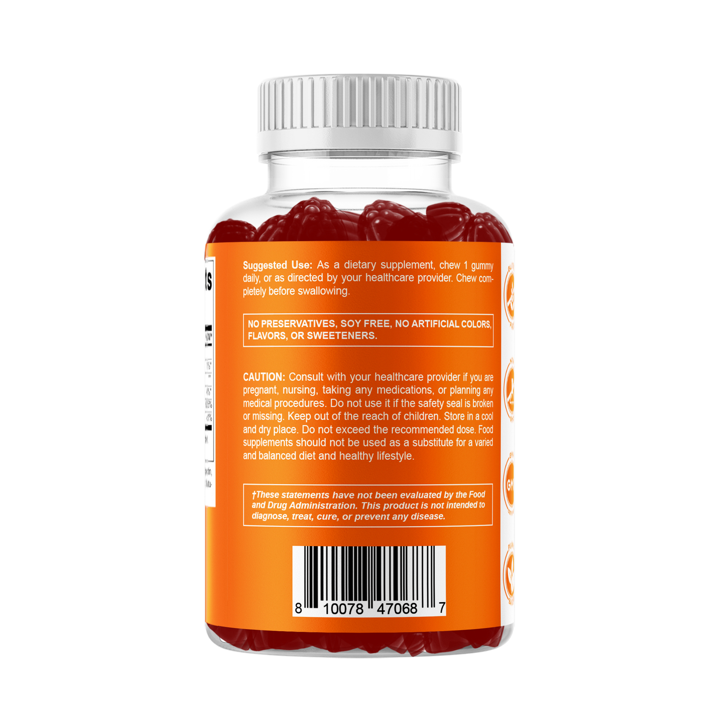 Vitamin D3 5000 IU - 60 Gummies
