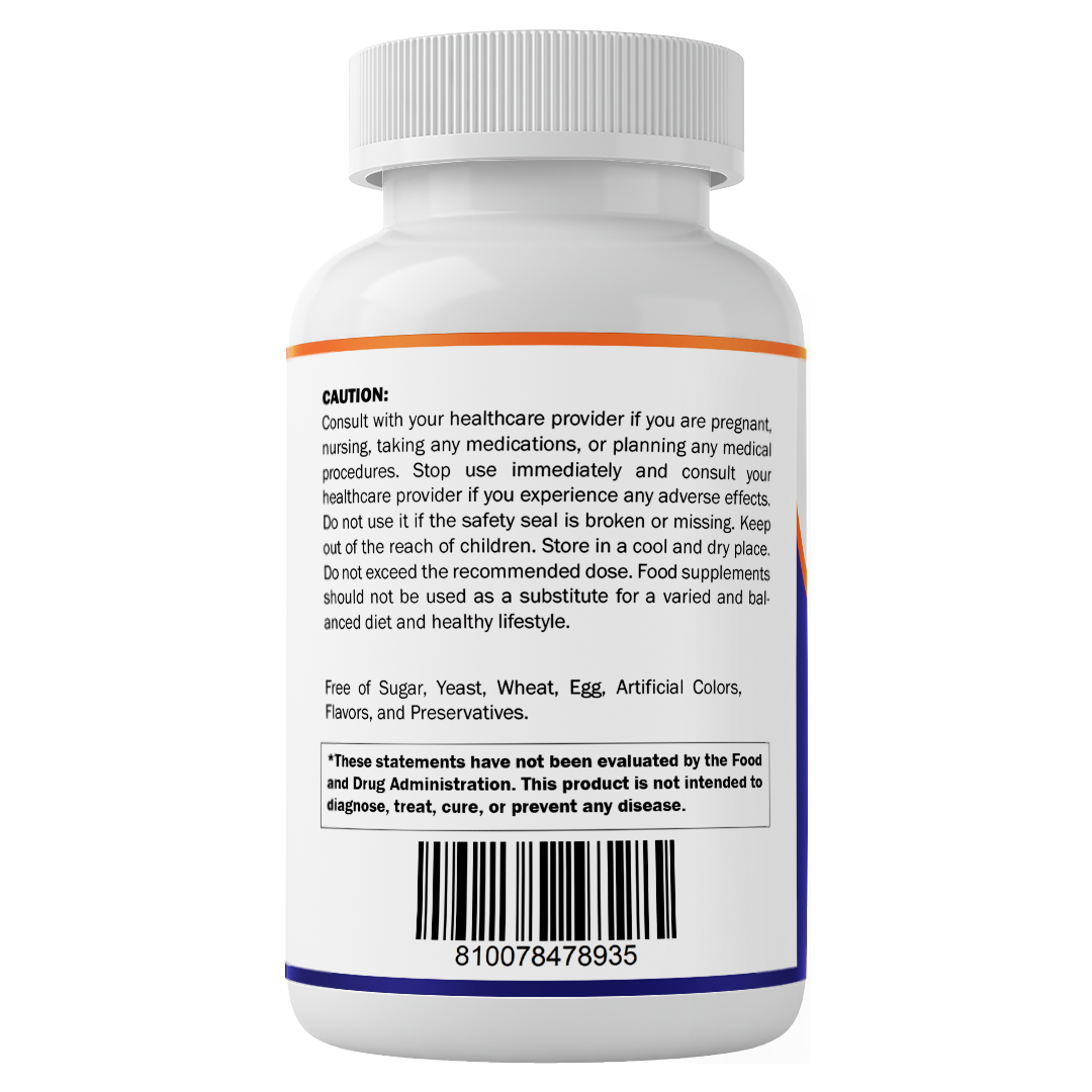 NMN Complex 1000 mg Per Serving – Made with Resveratrol, CoQ10, TMG – 120 Vegetable Capsules