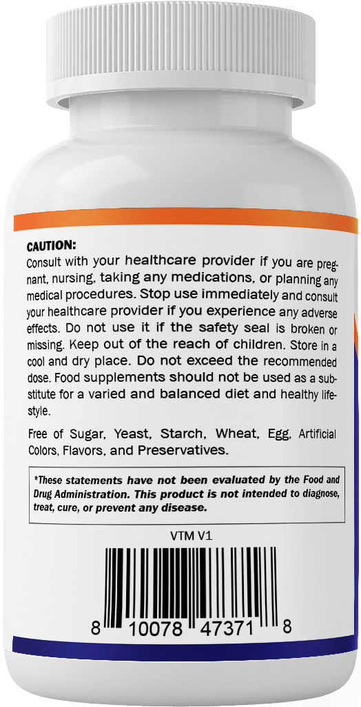 Vitamatic Berberine 500mg Supplement, 60 Veg Capsules