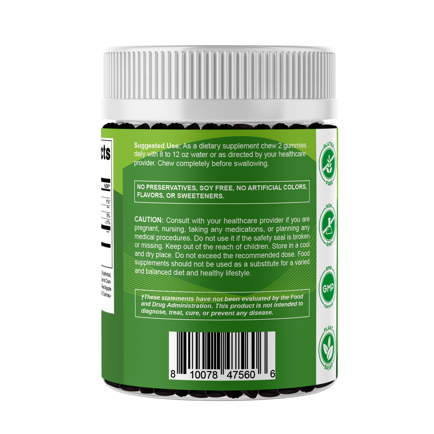 Vitamatic | Moringa 10000 mg Equivalent | 240 Gummies