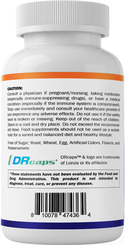 Saccharomyces Boulardii Probiotic 10B per Serving + Yeast Extract 300 mg- 60 DR Capsules