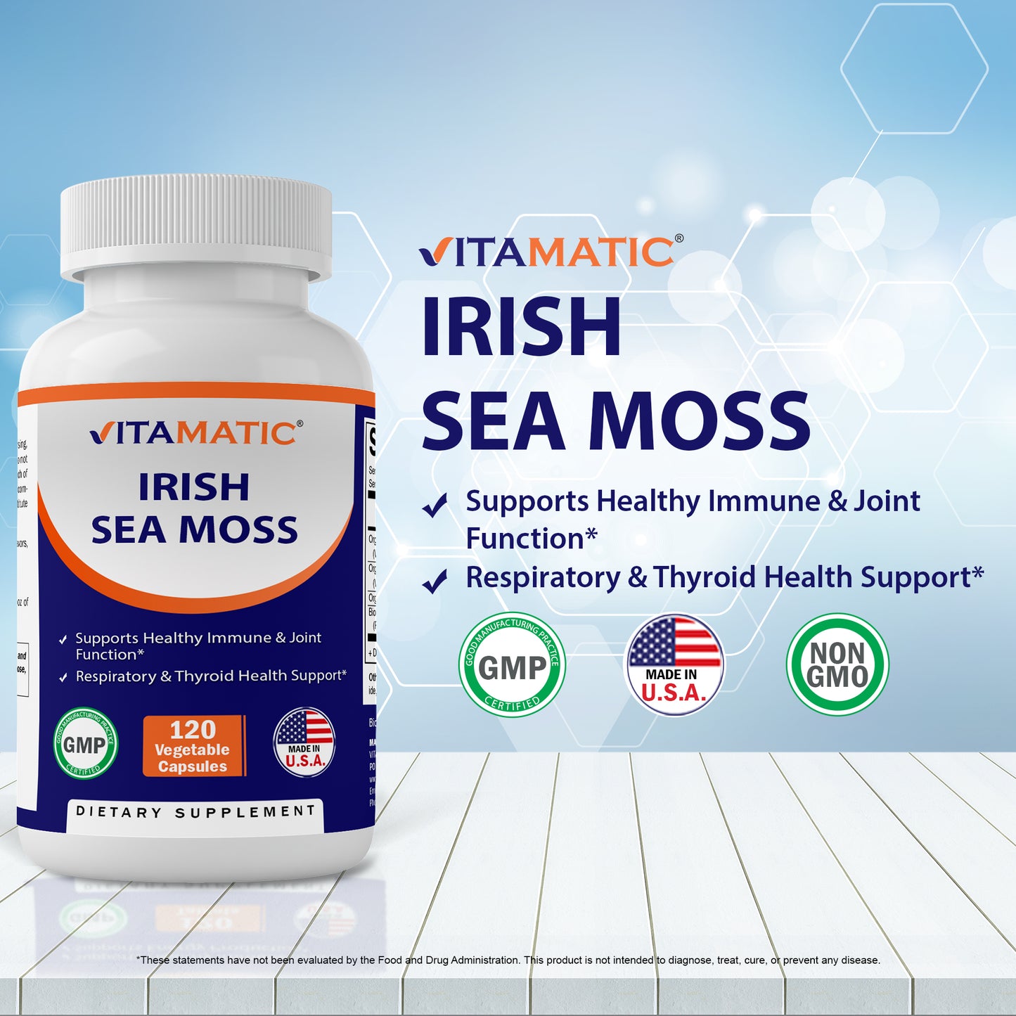 Irish Sea Moss - 60 Vegetable Capsules