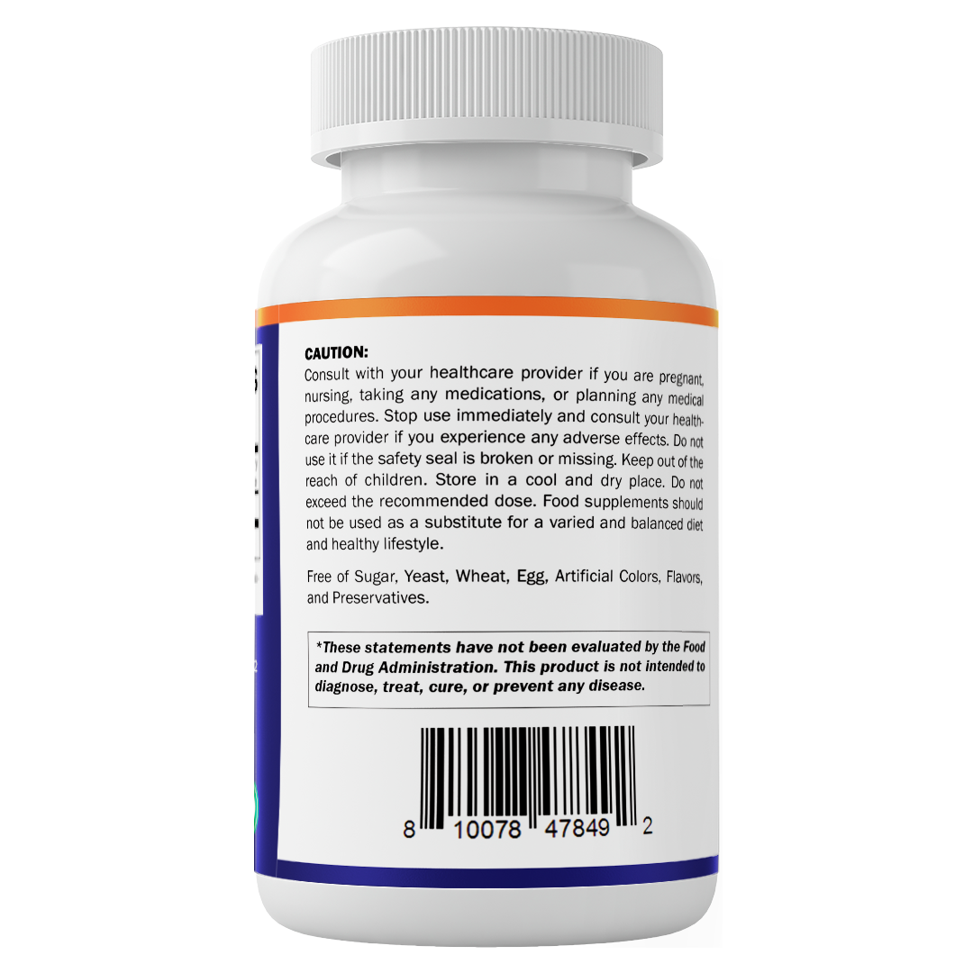 Alpha-Ketoglutaric Acid (AKG) 1000 mg Per Serving – 240 Veg Capsules