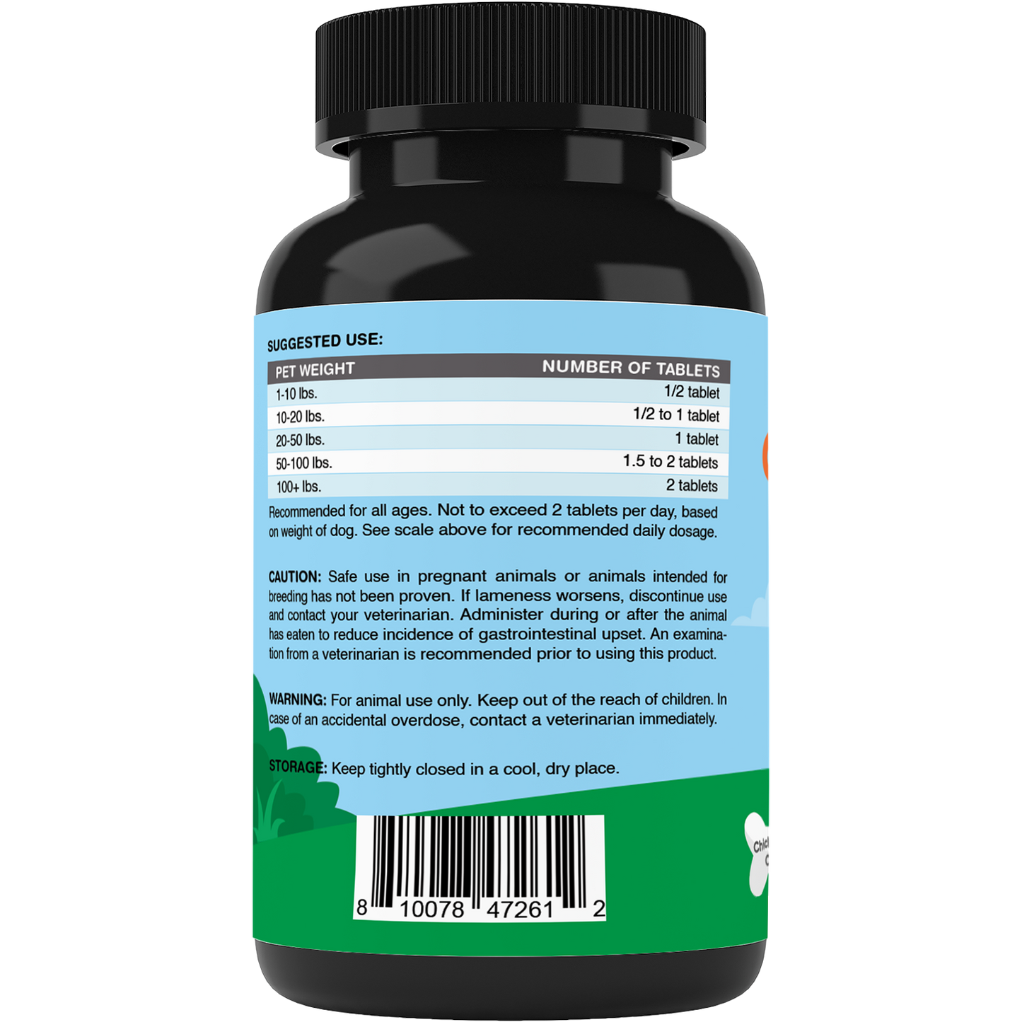 Cranberry for Dogs - 120 Chewable Tablets