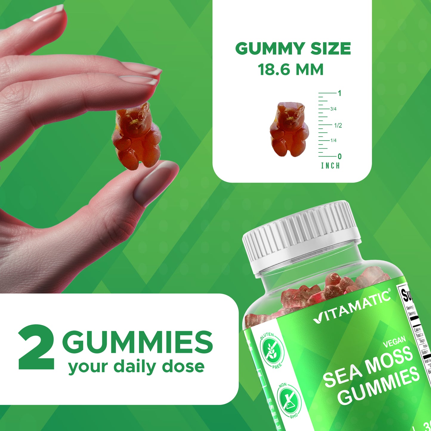 Irish Sea Moss - 60 Vegan Gummies