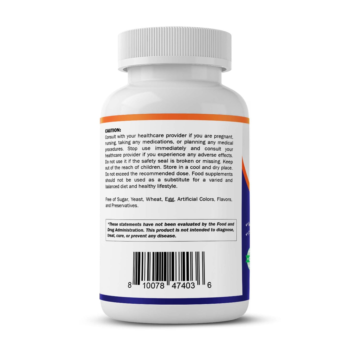 Vitamatic Magnesium Taurate with B6, 180 Veg Capsules
