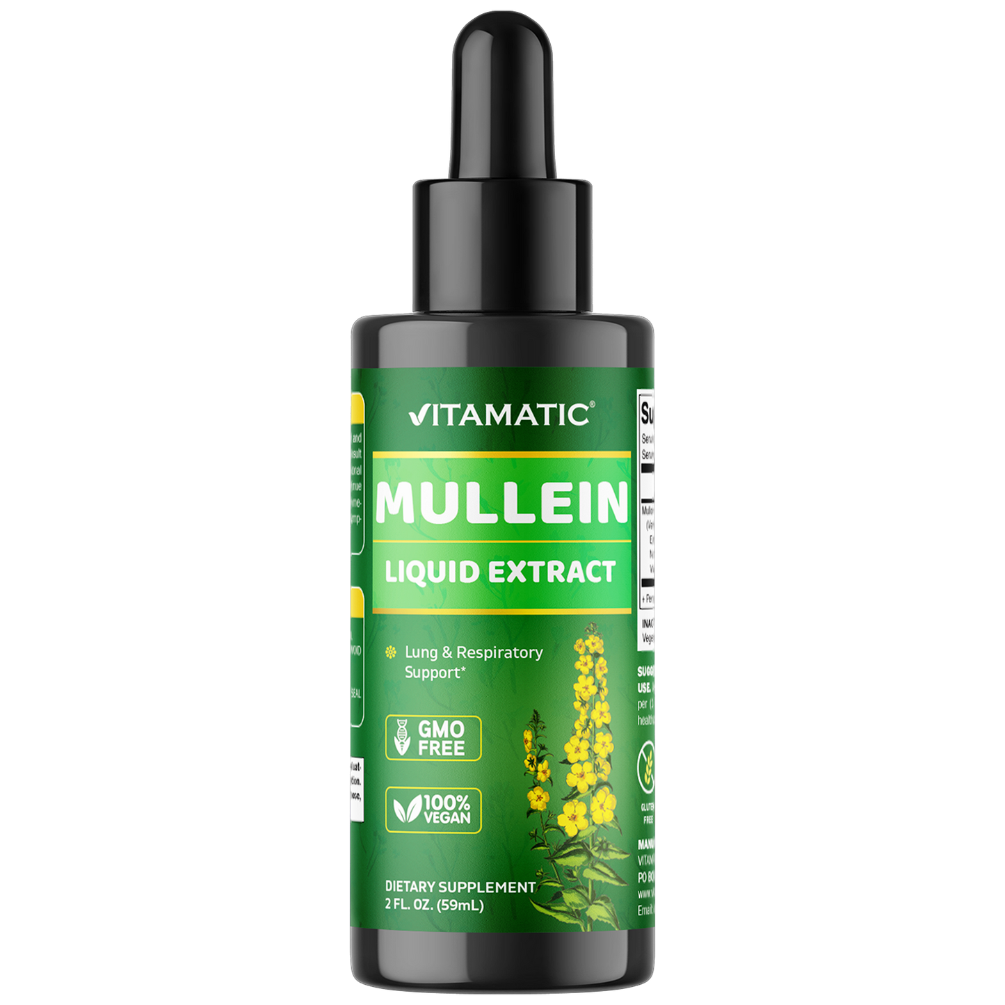 Liquid Mullein Leaf 1000mg per Serving 2 FL OZ