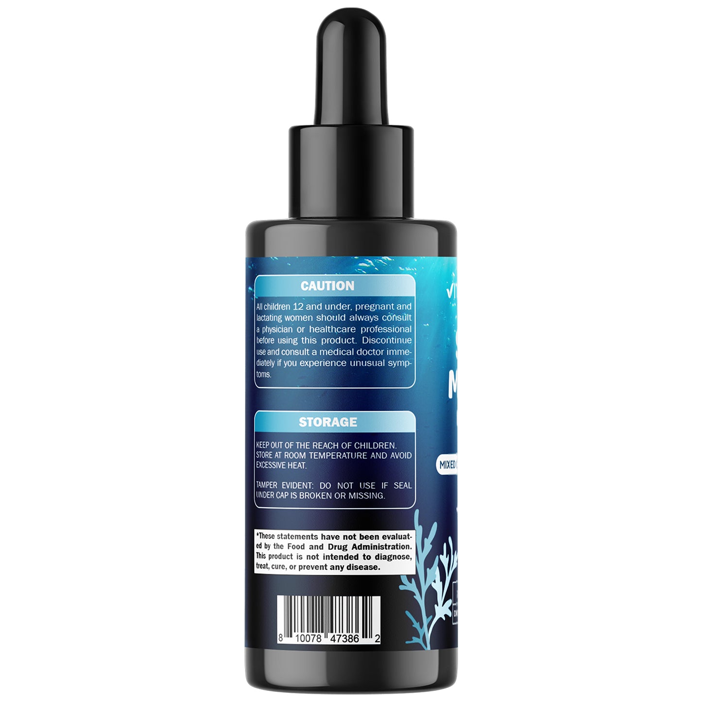 Liquid Organic Irish Sea Moss 2800 mg 2 FL OZ