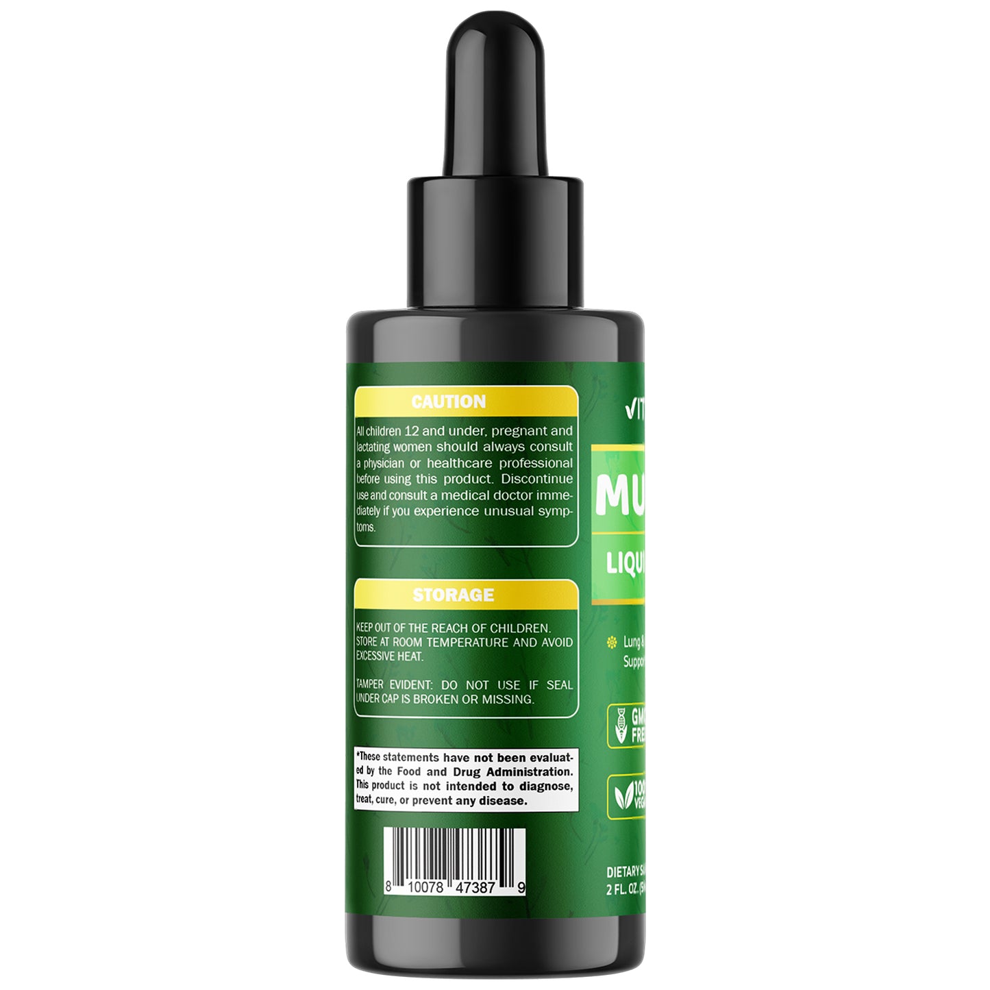 Liquid Mullein Leaf 1000mg per Serving 2 FL OZ