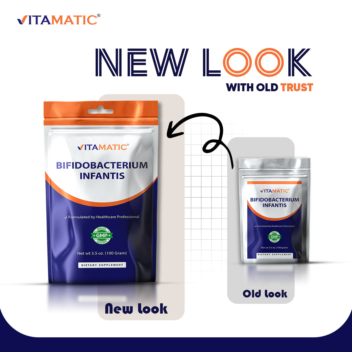 Bifidobacterium Infantis Probiotic Powder - 100 Gram - 100 Servings
