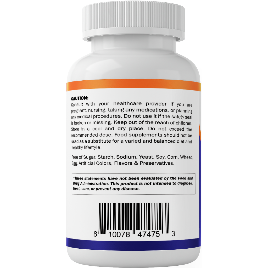 Lithium Orotate 5mg, 240 Veggie Capsules