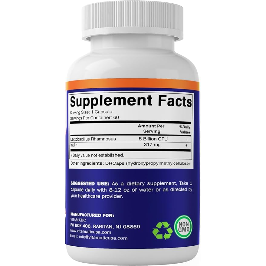 Lactobacillus Rhamnosus 5 Billion - 60 DR Capsule
