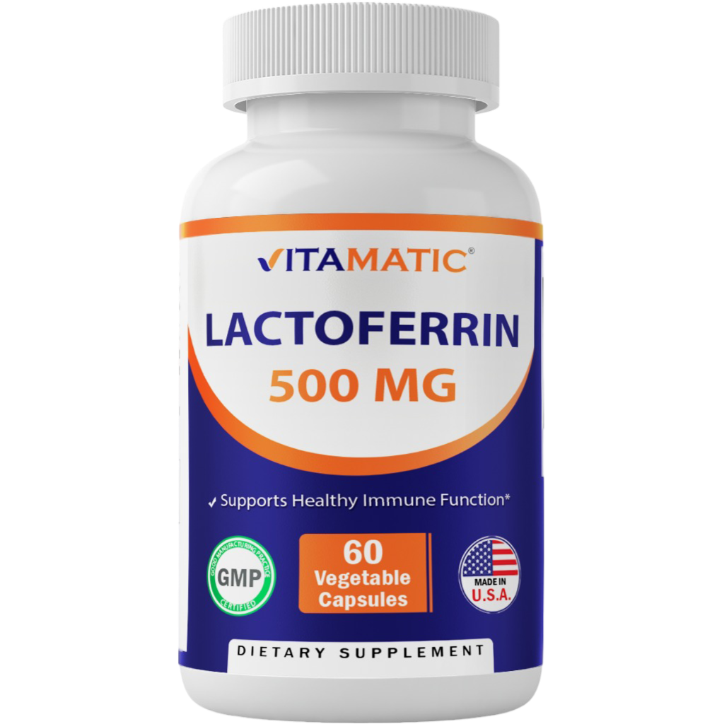 Lactoferrin 500 mg 60 Veg Capsules