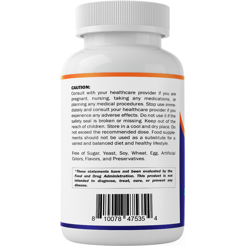 Potassium Supplement 1020 mg | 240 Vegetable Capsules