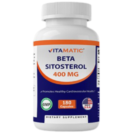 Beta Sitosterol 400mg - 180 Capsules