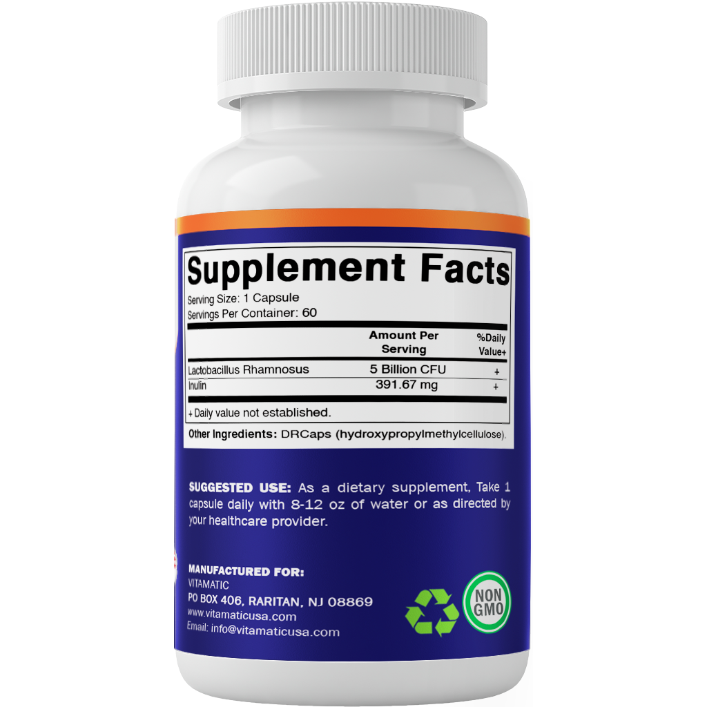 Lactobacillus Rhamnosus 5 Billion - 60 DR Capsule