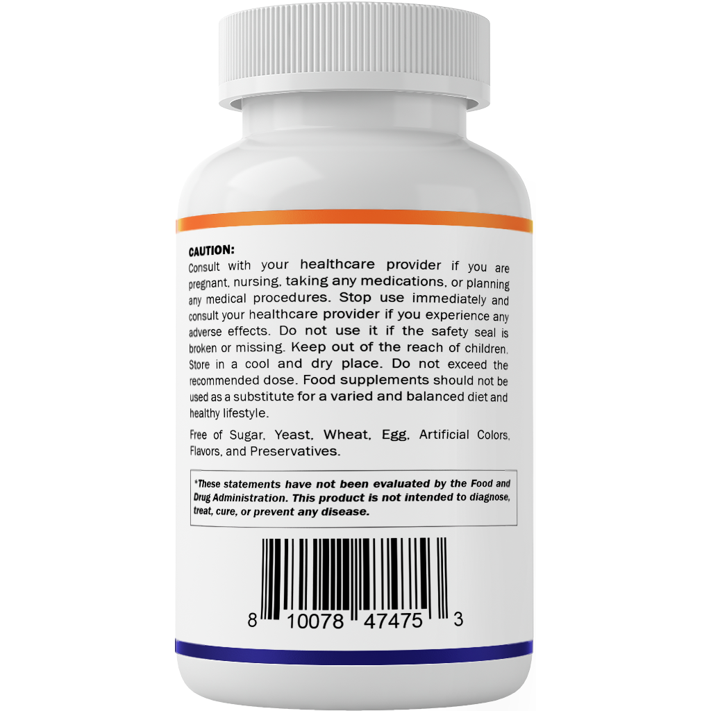 Lithium Orotate 5mg, 240 Veggie Capsules