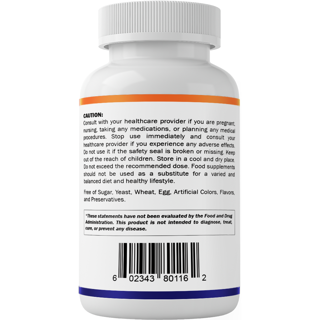 Quercetin 500 mg - 120 Vegetable Capsules
