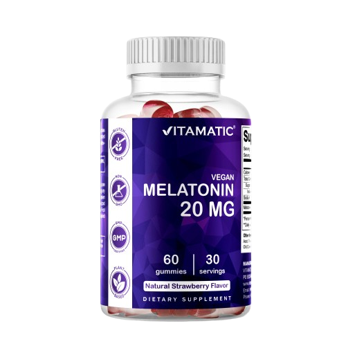 Melatonin 20mg - 60 Vegan Gummies