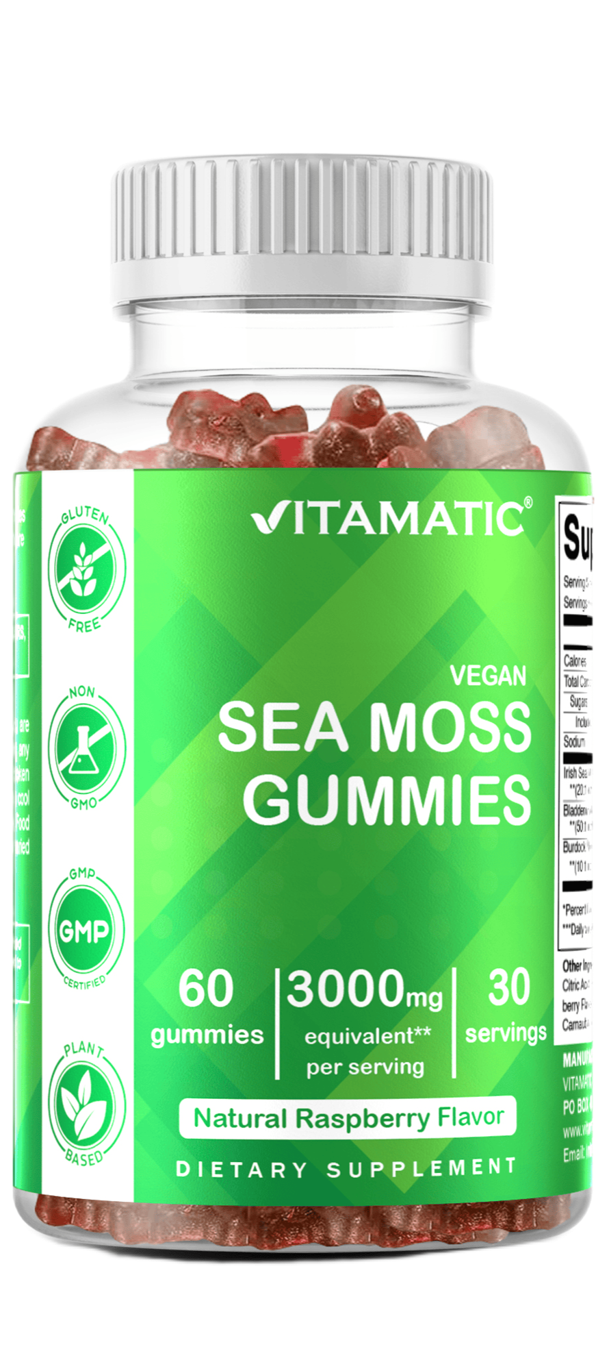 Irish Sea Moss - 60 Vegan Gummies