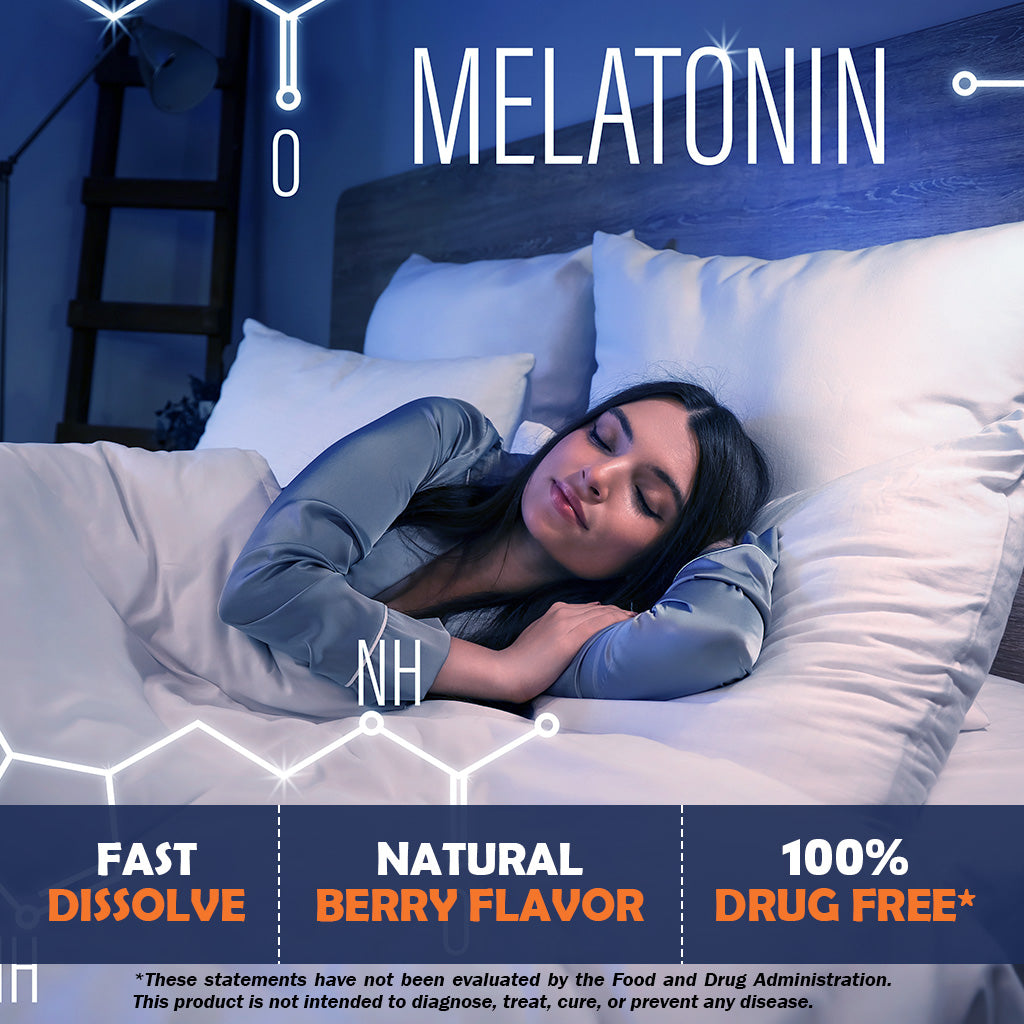 Melatonin 30 mg with L-Theanine & B6 120 Fast Dissolve Tablets
