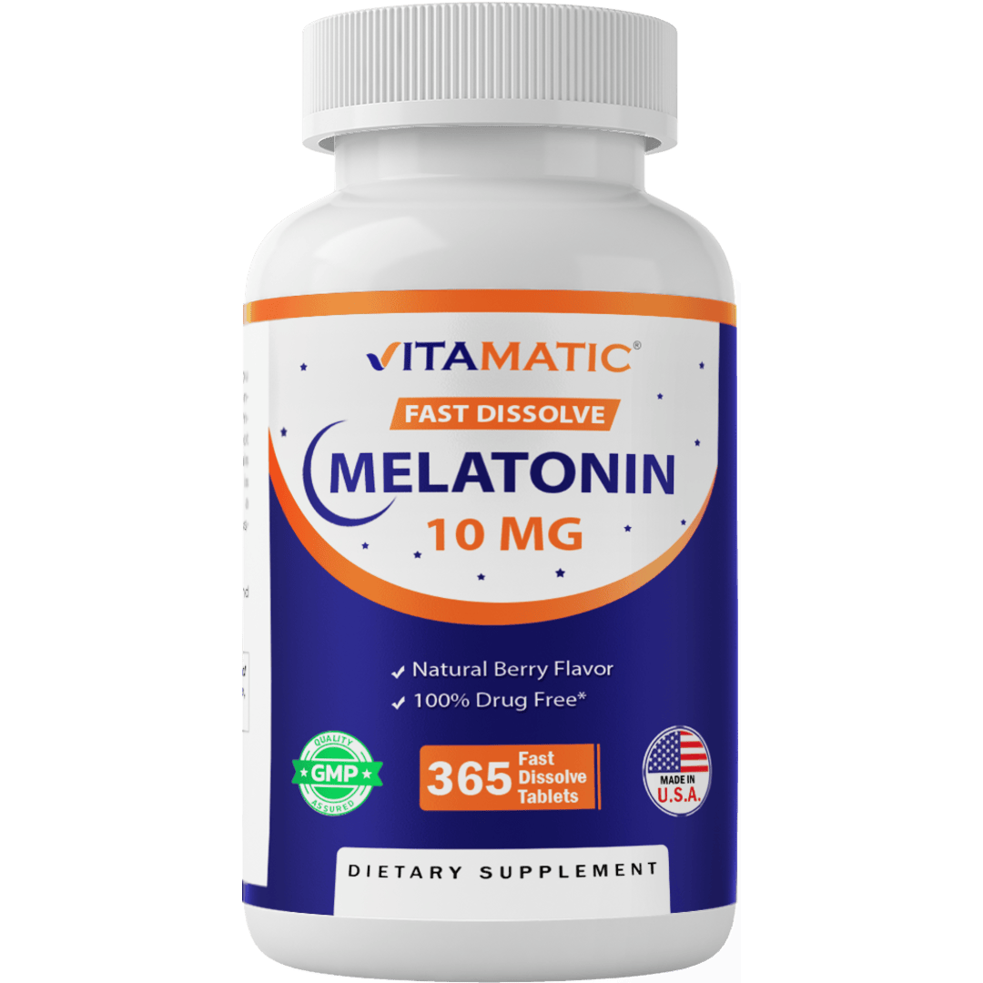 Melatonin 10mg 365 Fast Dissolve Tablets