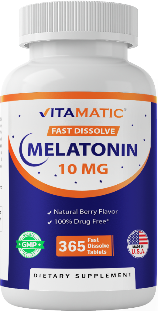 Melatonin 10mg 365 Fast Dissolve Tablets