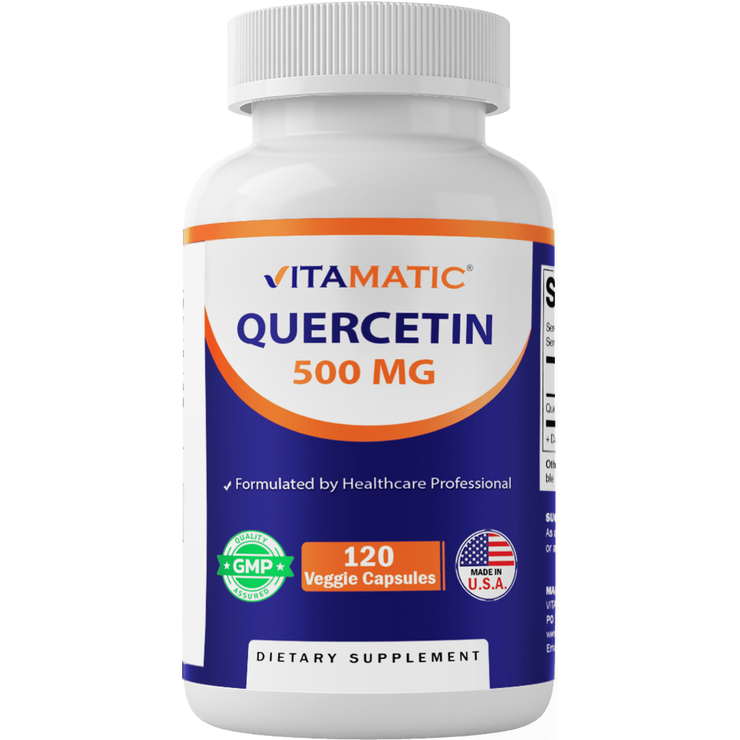 Quercetin 500 mg - 120 Vegetable Capsules