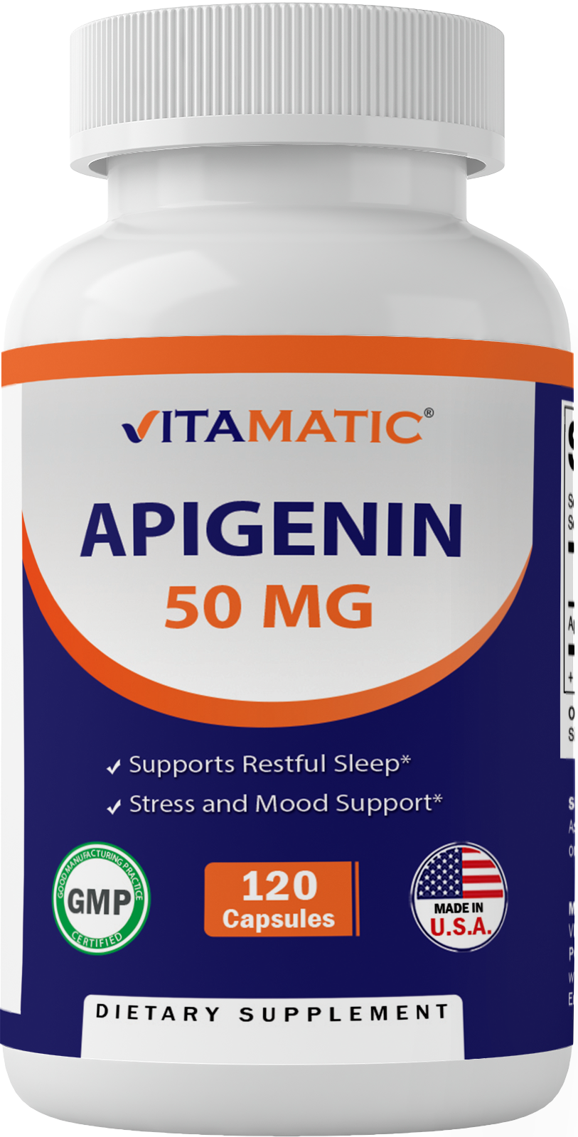 Apigenin 50 mg 120 Vegetarian Capsules