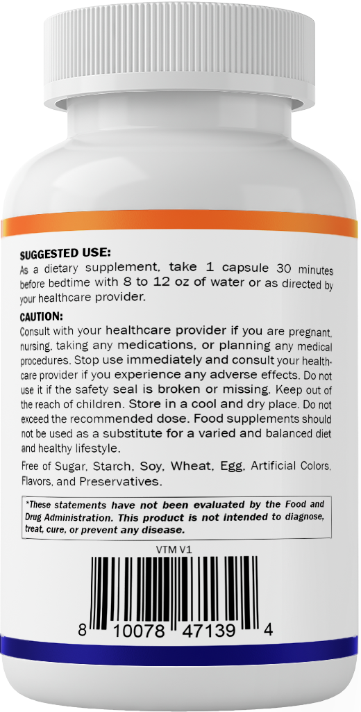 Advanced Sleep Aid with Melatonin, 120 Capsules