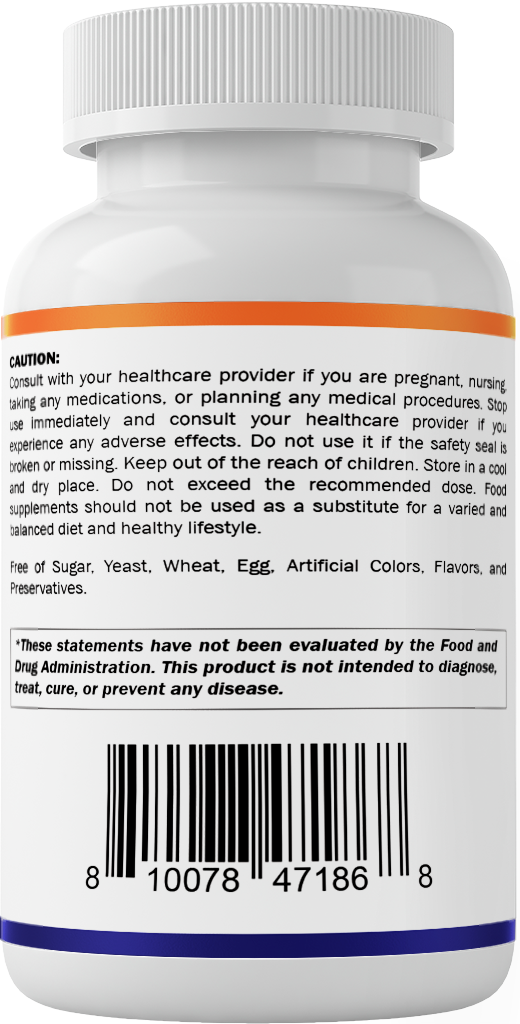 L-Carnititine Fumarate 1000 mg - 120 Vegetable Capsules