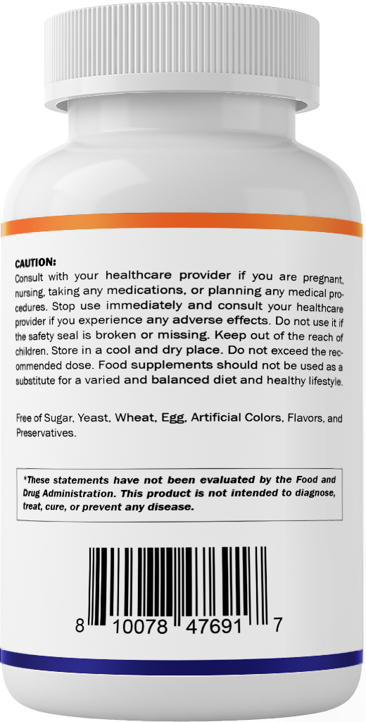 Benfotiamine 300mg + Vitamin B1 300 mg - 120 Vegetable Capsules