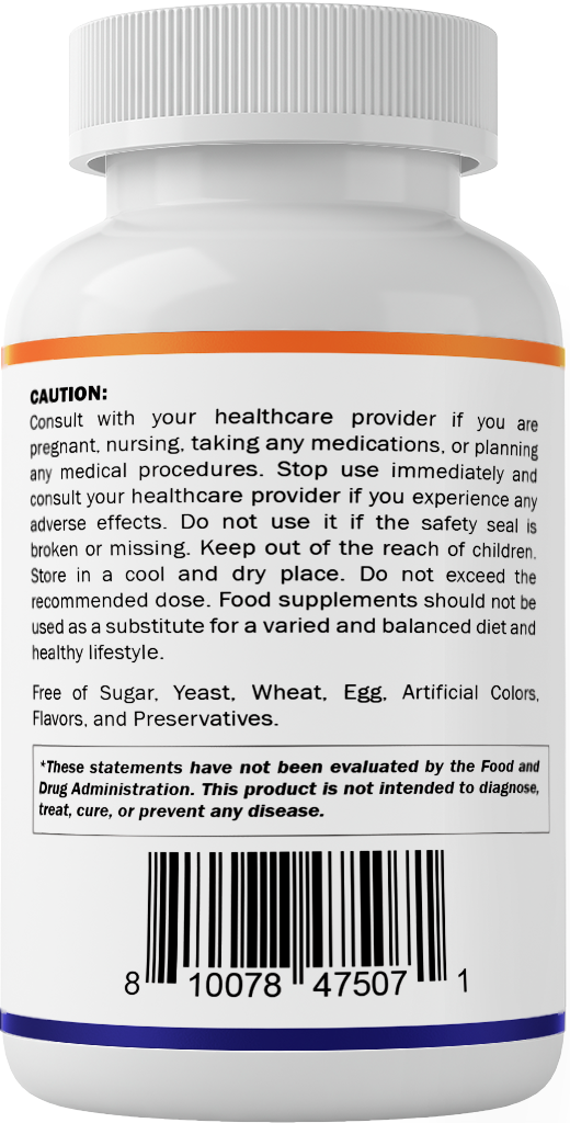 NAC Supplement N-Acetyl-L-Cysteine (NAC) with Milk Thistle Extract - 120 Veg Capsules