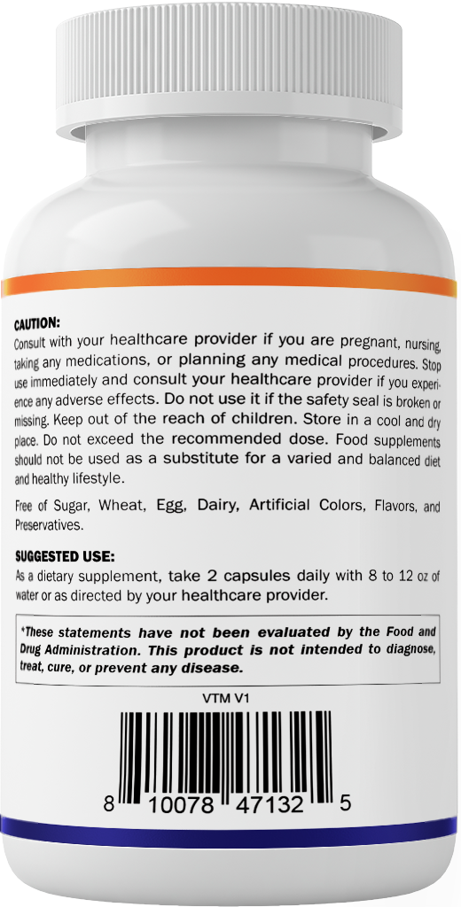 Irish Sea Moss Supplement, 120 Veg Capsules