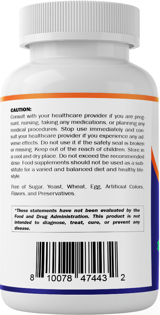 Alpha Lipoic Acid (ALA) 600mg Per Serving - 240 Vegetable Capsules