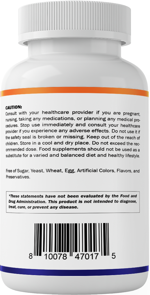 Bromelain 500mg (2400 GDU/gram) - 180 Capsules