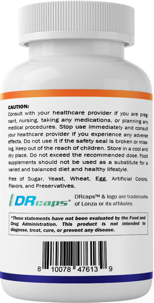 Bifidobacterium Infantis - 5 Billion per DR Capsule - 60 Count
