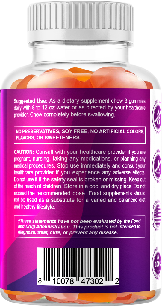 FIBER 7G (Beet Fos-pectin) - 60 Gummies