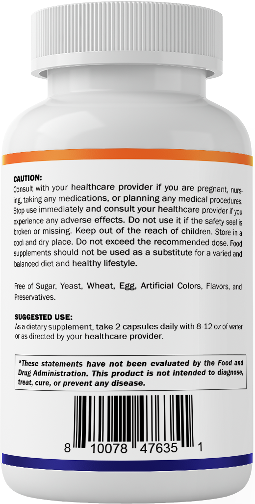 Vitamatic NAD Nicotinamide Riboside Supplement 1300mg 60 Ct - Support Healthy