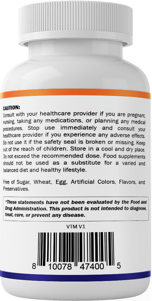 Magnesium Aspartate with B6, 90 Veg Capsules