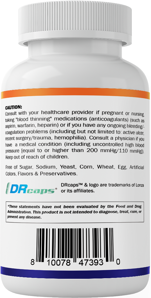 Nattokinase 4,000 FU Servings - 120 DR Capsules