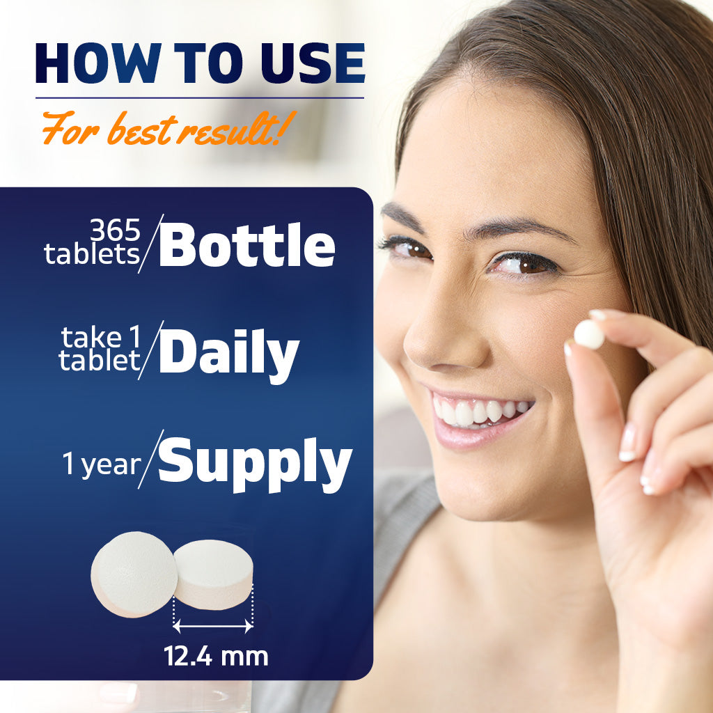 Sodium Chloride 1000mg 365 Tablets