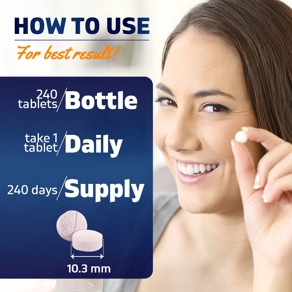 Methyl B12 1000 mg – Natural Berry Flavor – 240 Fast Dissolve Tablets