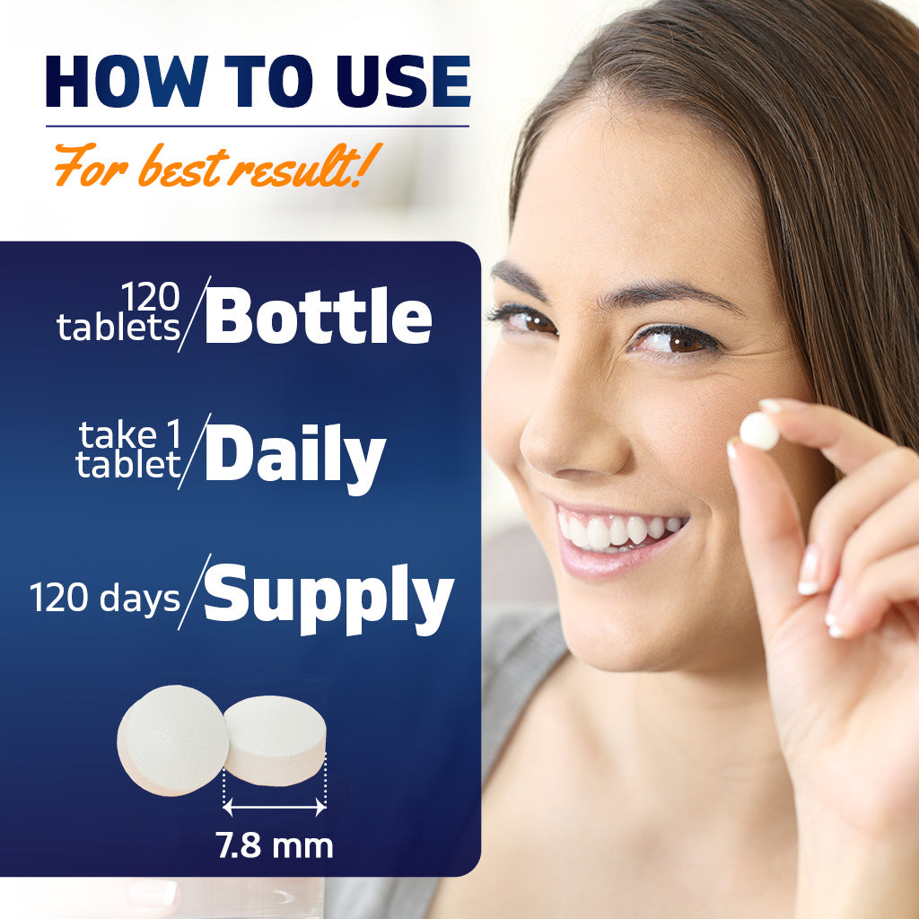 Acidophilus Probiotic 10 Billion CFU Daily Probiotic Supplement 120 Tablets