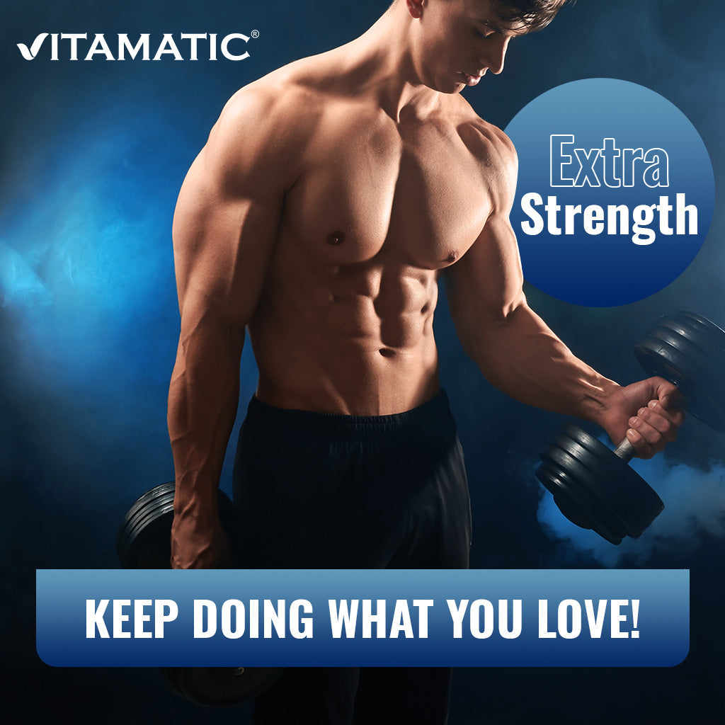 Vitamatic Extra Stregth Magnesium Oxide 400 mg 120 Vegetarian Tablets