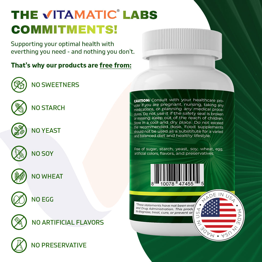 Saw Palmetto Extract for Men & Women 180 Veg Capsules