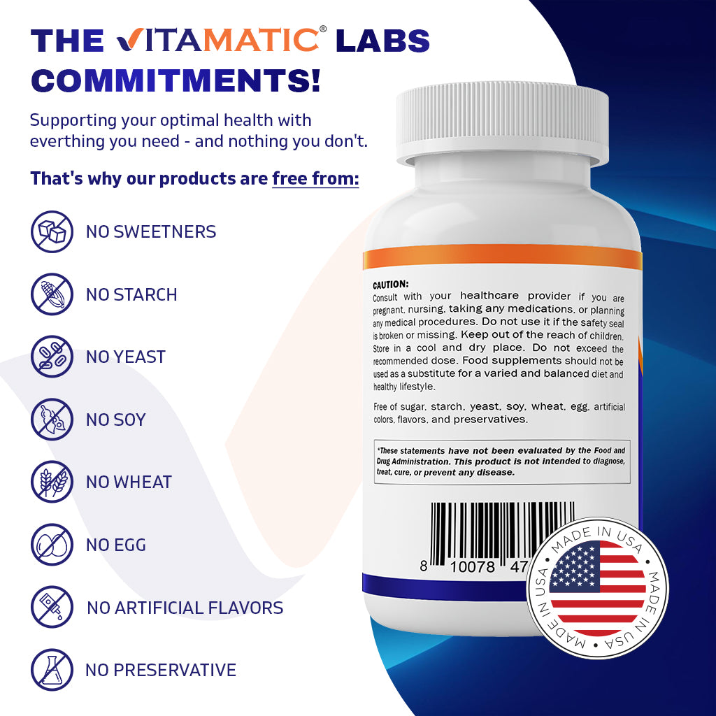 TMG Supplements 1000mg - 120 Vegetarian Tablets