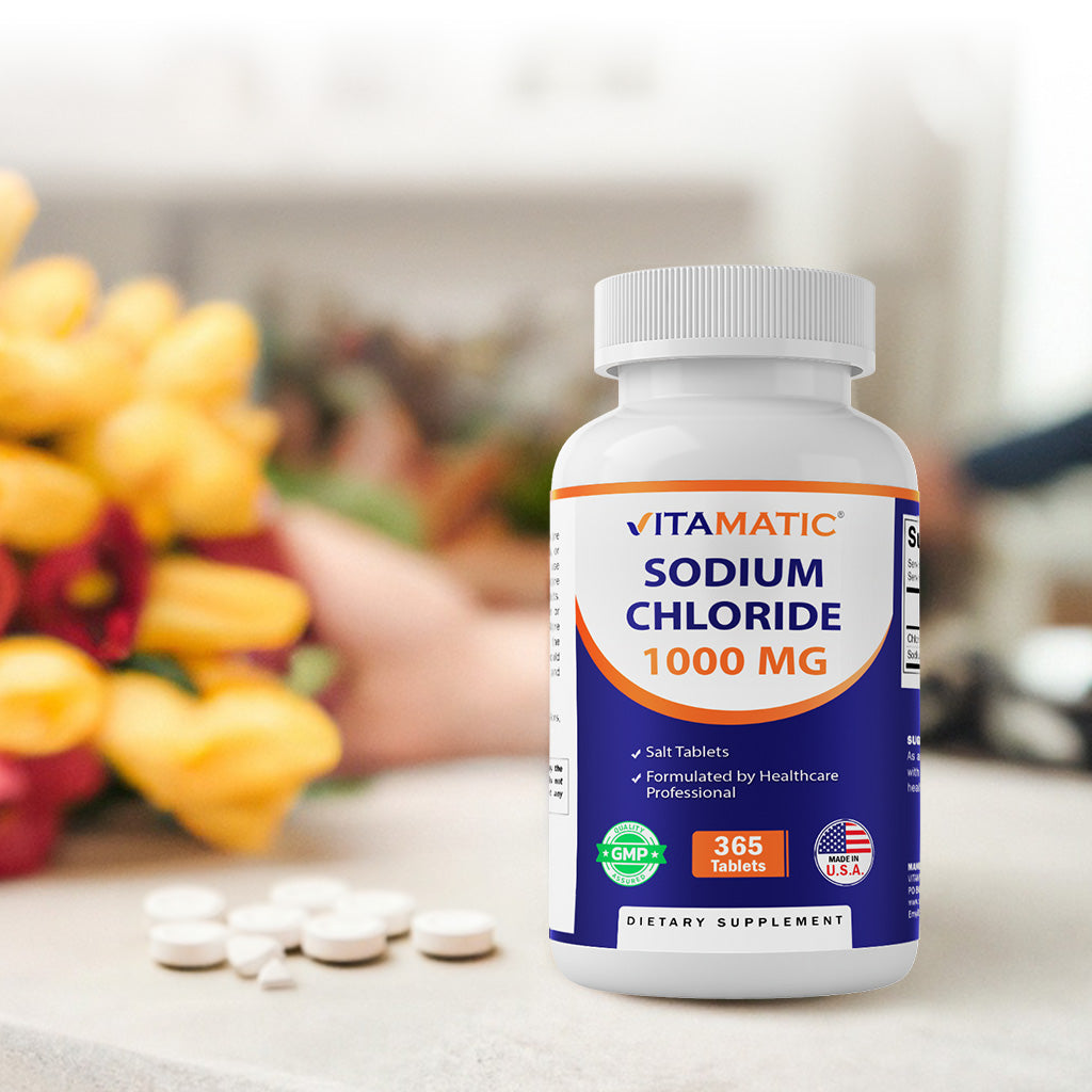 Sodium Chloride 1000mg 365 Tablets