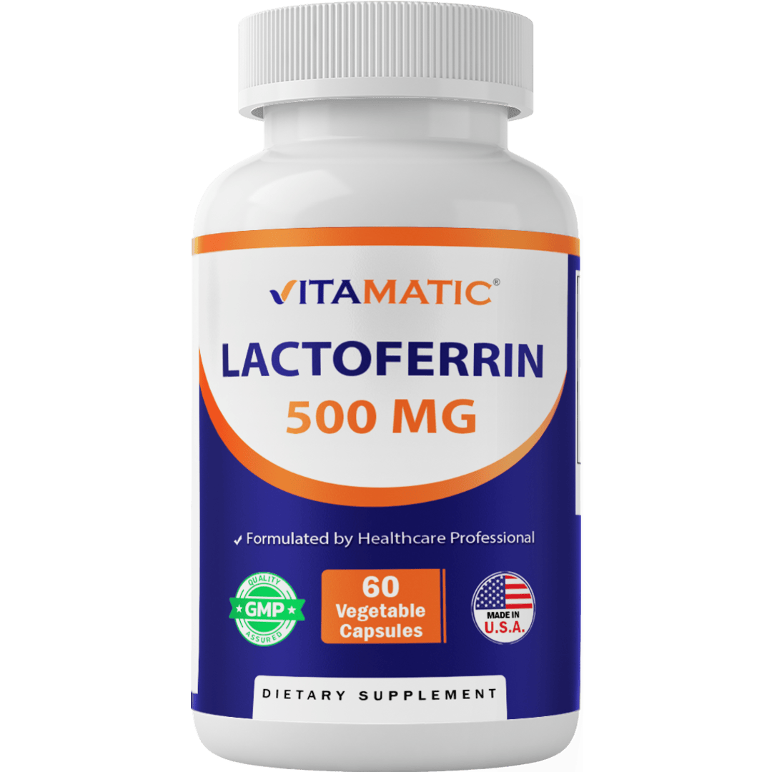 Lactoferrin 500 mg 60 Veg Capsules